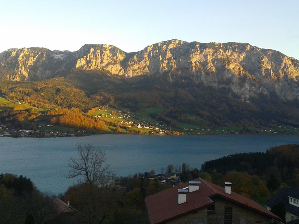 Bauernhof Familie Knoblechner Villa Nussdorf am Attersee Buitenkant foto