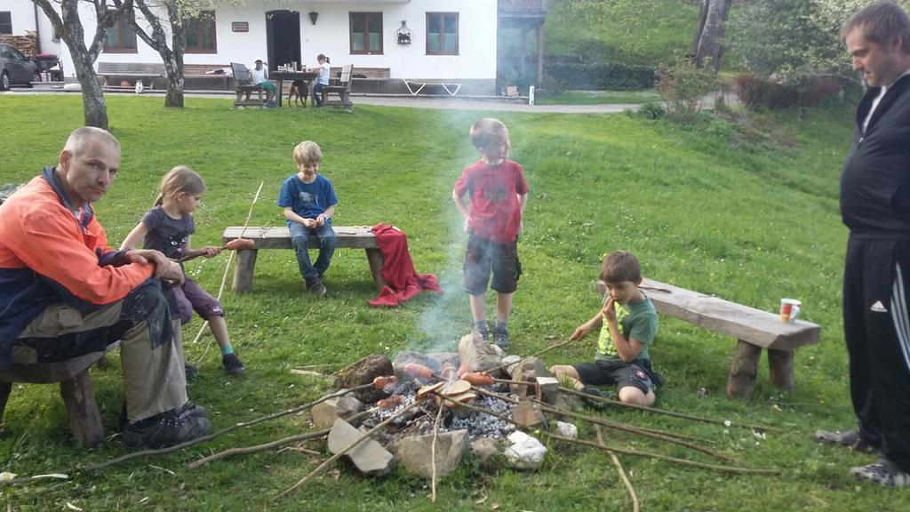 Bauernhof Familie Knoblechner Villa Nussdorf am Attersee Buitenkant foto